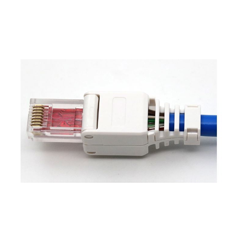 Værktøjsfrit Ethernet-stik RJ45 Cat 6