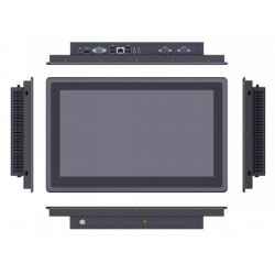 15,6" TFT panel PC I3, 1000nits, Høj lysstyrke til brug i sollys, Touch, RS232/422/485