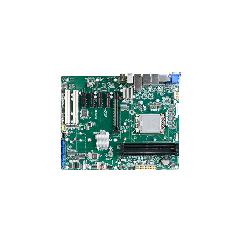Industriel ATX bundkort 10GBit ethernet, Quad display, USB 3.2, Long Life, 4K, GPU Support virtuel GFX-SR-IOV, RS232