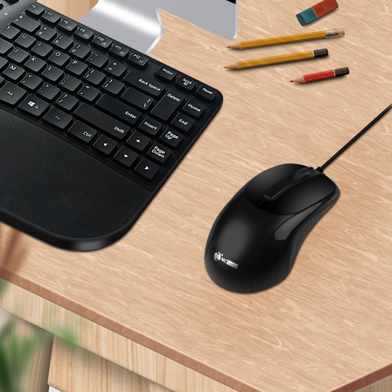 PS2 AT mus med Mini DIN6 stik DOS, XP mus