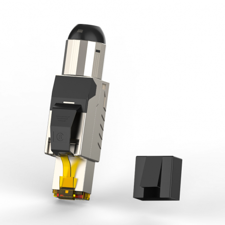 Industriel CAT. 8 RJ45-stik - skærmet, STP | Nem montering