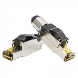 Industrial CAT. 8 RJ45 Connector - Shielded, STP | Easy Mounting