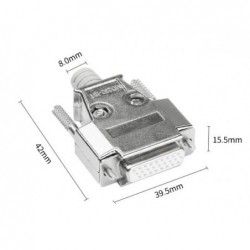 DB26 hunstik | Forgyldt D-SUB-stik | 26 ben