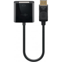 DisplayPort til DVI-D-adapterkabel v1.2, 15 cm