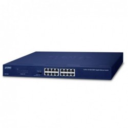 16-Port Gigabit Unmanaged Ethernet Switch with Rack Mount