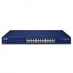 24 ports switch 10/100/1000Mbit RJ45, Unmanaged