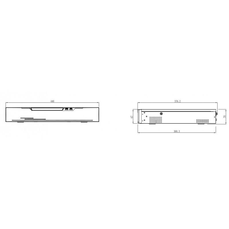 IP-kamera PoE-videooptager / NVR til IP-kamera