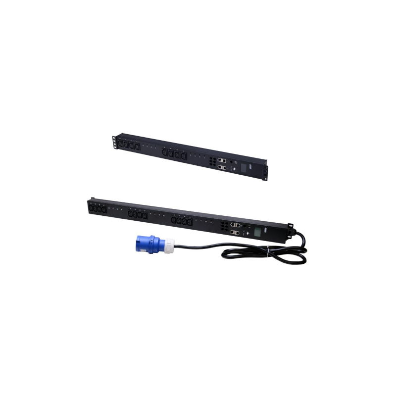 8-vejs Smart vertikal PDU med RJ45 IP-port