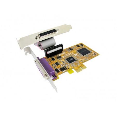 2 ekstra LPT parallel-porte på PCen med PCI Express-kort