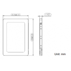 Bred temperatur SSD128GB Industriel 2,5", høj kapacitet, effektivitet , holdbarhed
