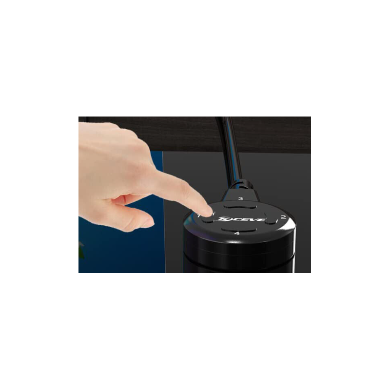 4-Port HDMI KVM Switch with USB 3.0, 4K@60Hz Support