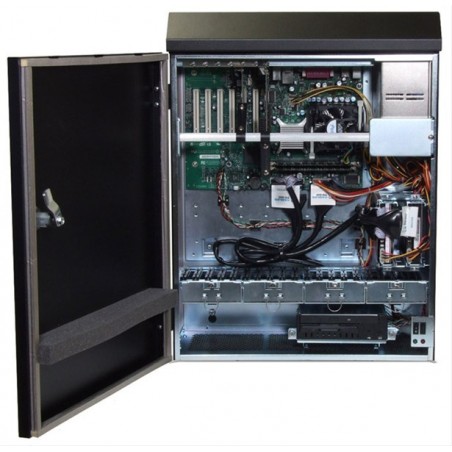 4U Vægkabinet, ATX, med lågeforKabinetter