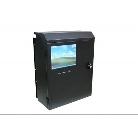 4U PC cabinet - For wall mounting - With VGA