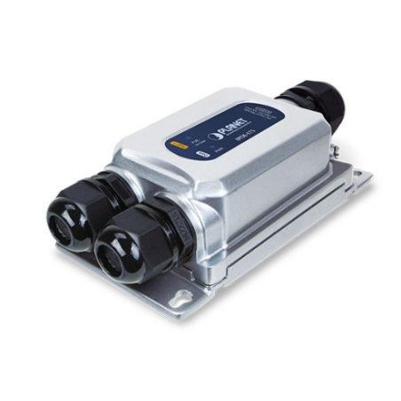 IP67 tæt Gigabit PoE++ injector (60W) PoE + Data. 24 -56VDC input POE step up 24vdc til 48/56Vdc POE step up