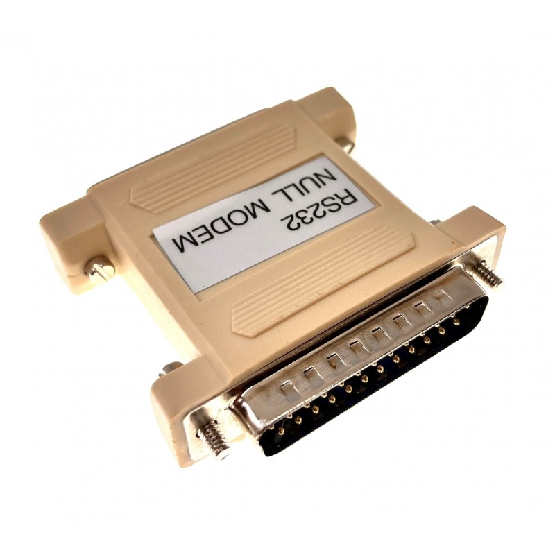 DB25 Null Modem adapter han hun DTX/DCE