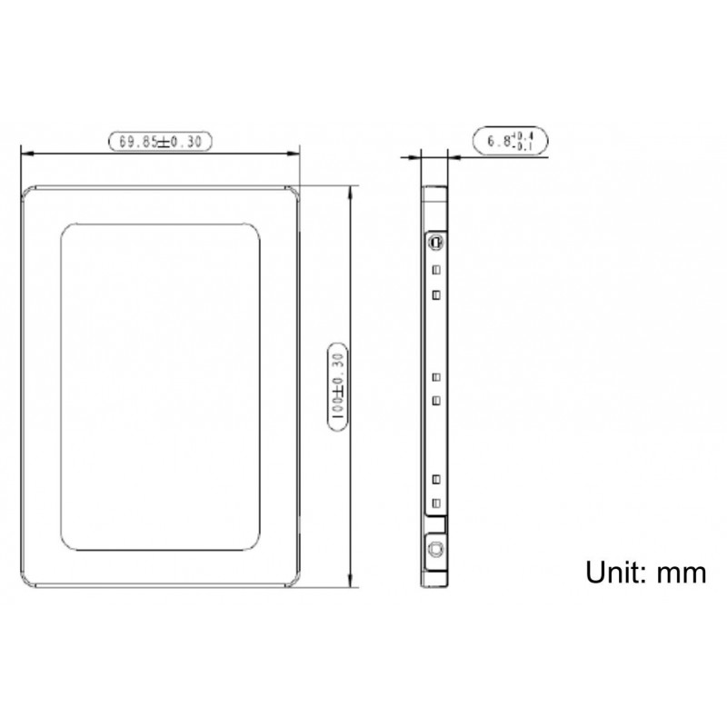128GB SSD with extended temperature 40 ℃ ~ 85 ℃ (2.5 "Industrial) Industrial SSD