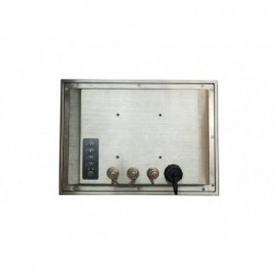 10.1" vandtætIP66  og vandalsikker skærm i rustfrit stål, Full IP66/IP69K, VGA og HDMI - DANBIT