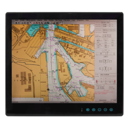 19 Marine Approved Panel Monitor - DNVGL-CG-0339 IP66 Touch