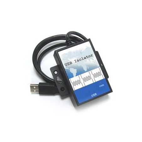 USB with galvanic isolation for USB devices and up to 15 kV overvoltage