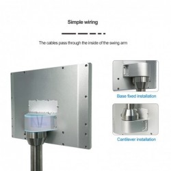 Højtydende Panel-PC med 15,6" touch skærm IP65 full, Intel 8th Gen i3-8145U, 2.1GHz