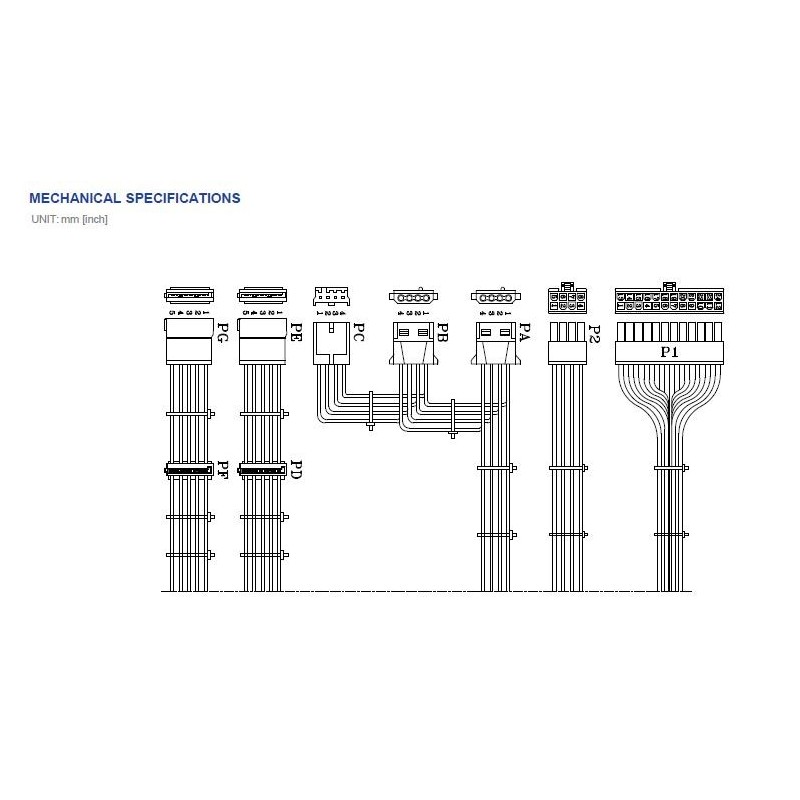 300 1 Unit spændingsforsyning ATX 300Watt 1u kabinet industri PC