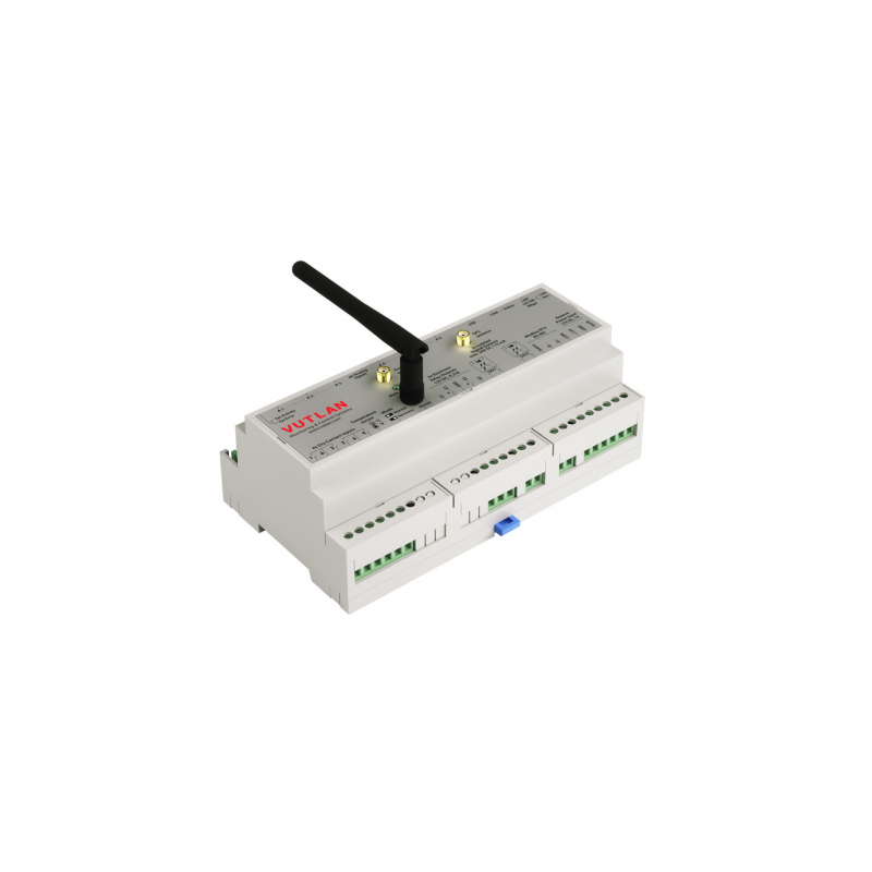 Industriel overvågningscontroller | DIN-skinne | LTE-modem | Modbus RTU