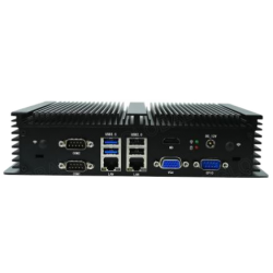 Fanless Embedded PC i7 HDMI, VGA SIM, WIFI, RS232/422/485 serial
