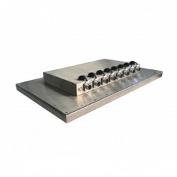 Industrial Panel PC 15,6" 6 x IP65 fås med i3, i5, i7, J1900 Celeron, Touch 24VDC, USB, VESA