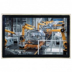 Industrial Panel PC 15.6" 6 x IP65 available with i3, i5, i7, J1900 Celeron, Touch 24VDC, USB, VESA