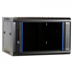 4U 19" rack cabinet | 45 cm deep | Black
