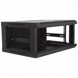 4U 19" rack cabinet | 45 cm deep | Black