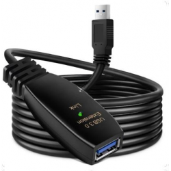 15m Aktivt USB3.0 forlængerkabel med signal-forstærker