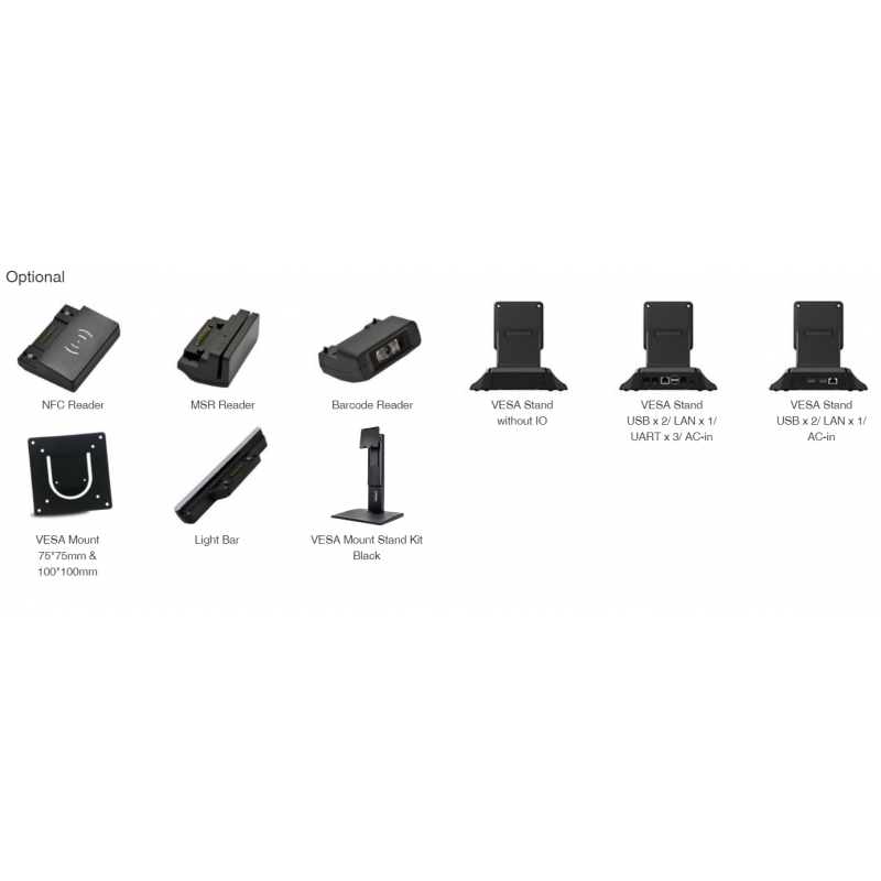 10" Android tablet panel PC, VESA mount