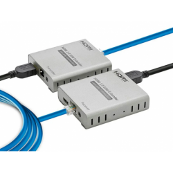 4K HDMI-forlængersæt - op til 60 m over RJ45 Cat 5e/6/7