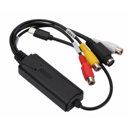 Type-C Video Capture Card S-video og RCA composite video input og USB output