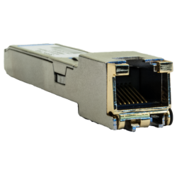 VDSL2 SFP modul modem Ethernet over 2-leder kabel med 2 x SFP-modul med VDSL, op til 2 km,