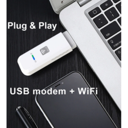 High-Speed 4G LTE USB Modem with Wi-Fi | Up to 150 Mbps Download Speed