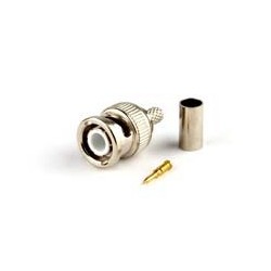 BNC Connector RG58 - 50 Ohm Crimping for Coax Cables