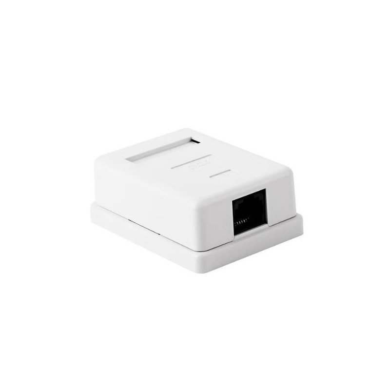 RJ45 Cat. 6a wall outlet STP Shielded