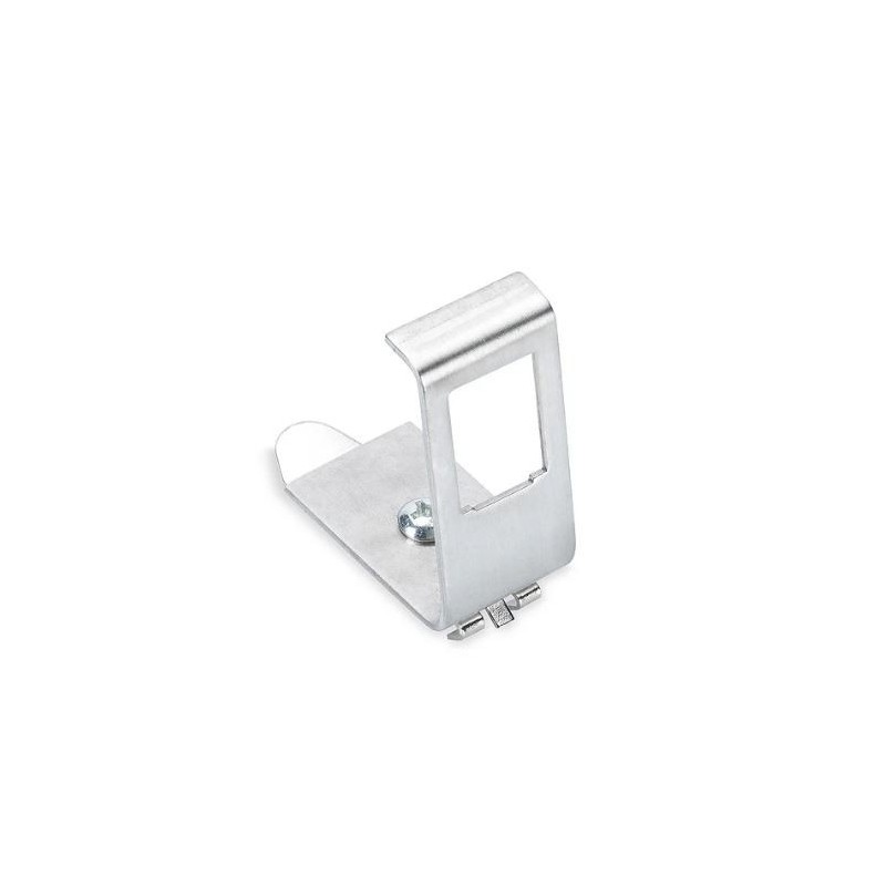 RJ45 DIN adapter til 1xRJ45 Keystone module metal