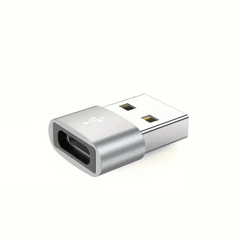 USB-C hun → USB-A han Adapter (USB 2.0) – 480 Mbps