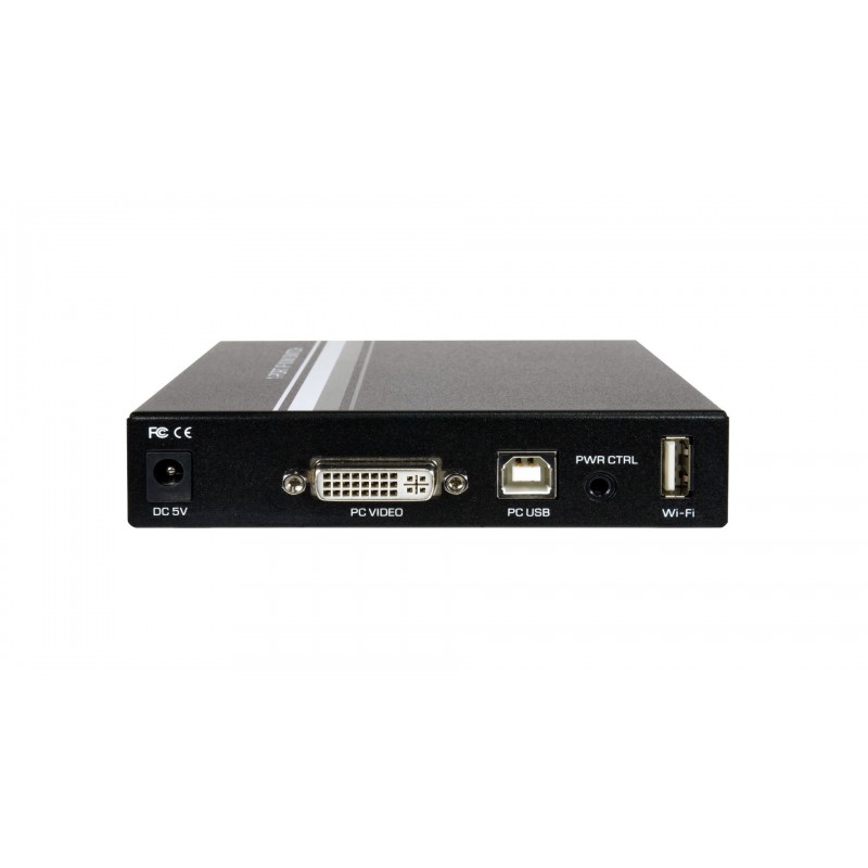 IP-baseret KVM Switch-konsol med DVI/VGA op til 1920x1200 opløsning