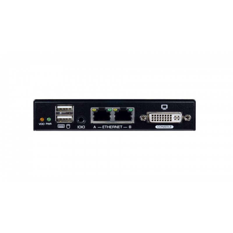 IP-baseret KVM Switch-konsol med DVI/VGA op til 1920x1200 opløsning