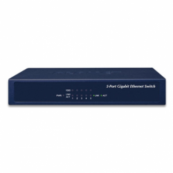 5-ports Gigabit Ethernet-switch - 10 Gbps båndbredde