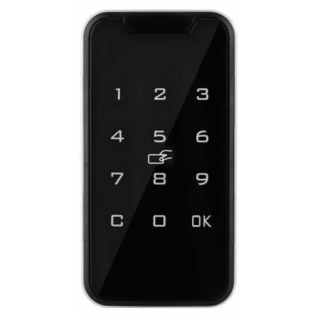 Sikker skabslås med berørings- og engangsadgangskodeadgang