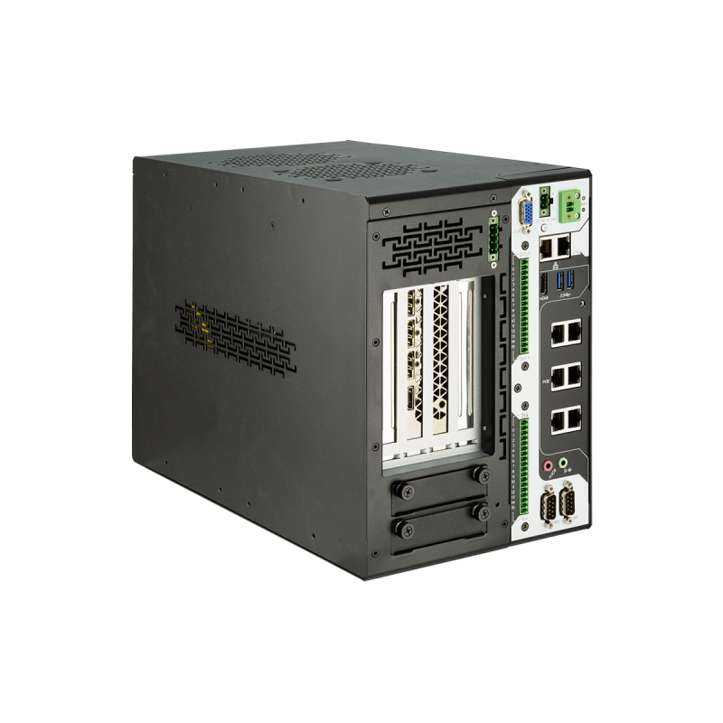 Industry AI Platform - NVIDIA RTX 3070 or Dual Tesla T4 GPUs, 10th Gen Xeon® Core™ - 6 GbE PoE