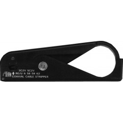 Effortless COAX Cable Stripping Tool for RG58, 59 & 62