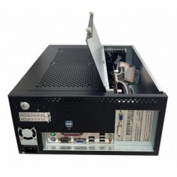 Industrielt vægbeslag Mini ATX med nem adgang til GPU-kortudvidelse