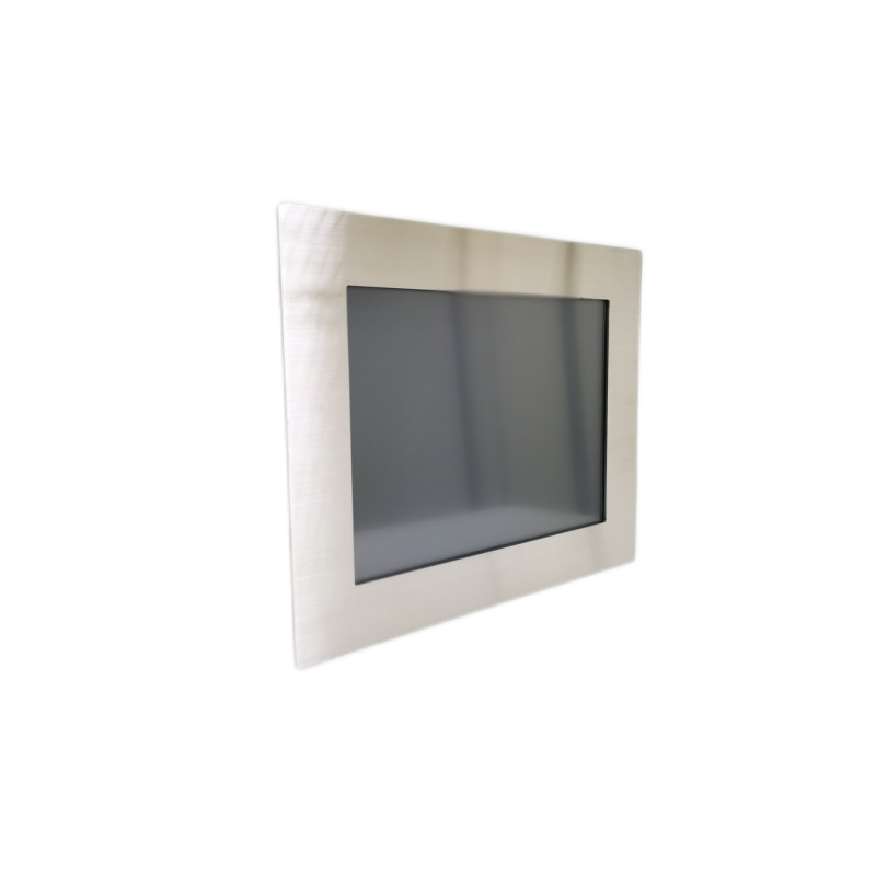 17" TFT-skærm, Vesa, Win 2000 touch, XP, VR-knap, Antivandal, læsbar i sollys, 24Vdc, 48Vdc, Lys/bevægelse