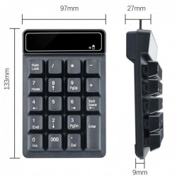 Eksternt numerisk tastatur - USB interface - 19 Taster